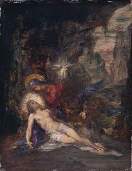 Gustave Moreau Pieta china oil painting image